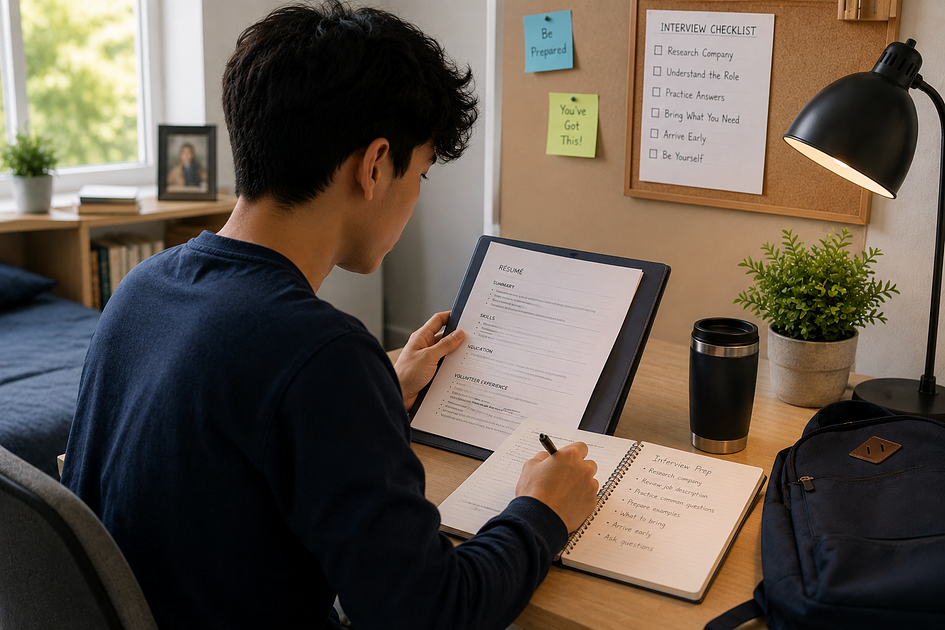 How to Prepare for Your First Job Interview